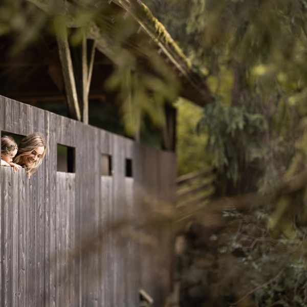 Rundlbrücke in der Rienzschlucht