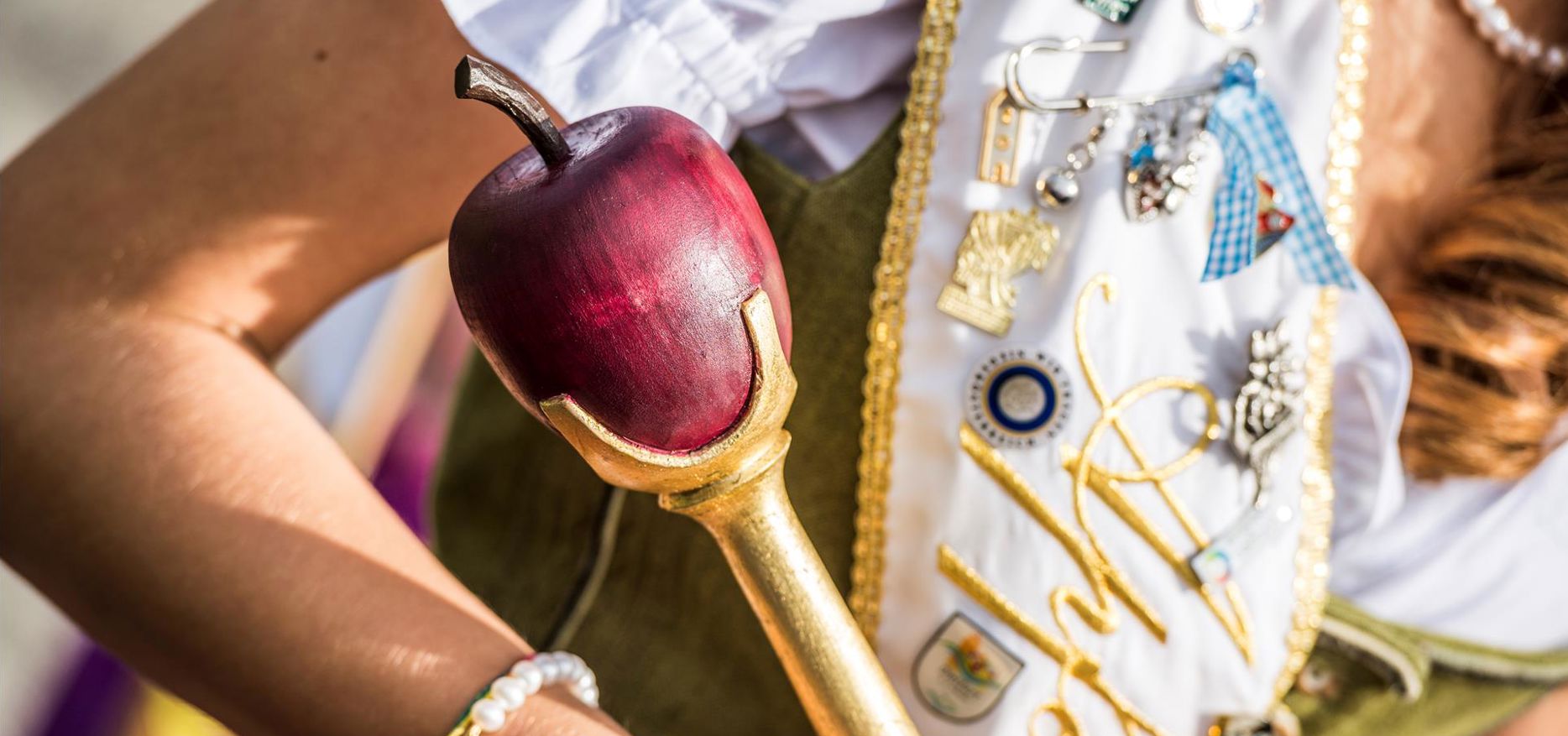 Zepter Apfelkönigin