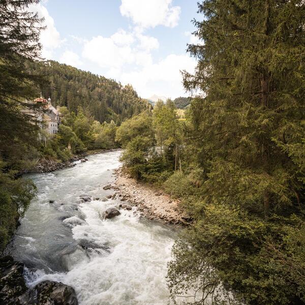 Rundl Bridge in the Rienz Gorge