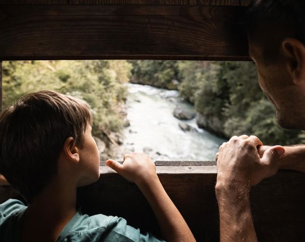 Rundl Bridge in the Rienz Gorge