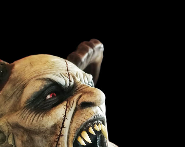 Krampus parade in Natz